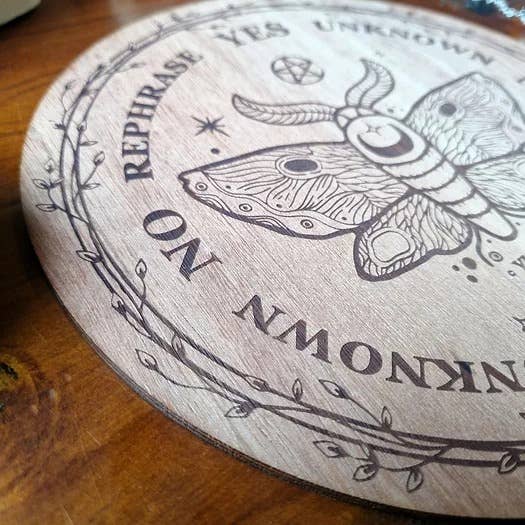 Yiska Designs – Material de meditação por atacado – Tabuleiro de Pêndulo com Tema de Mariposa4