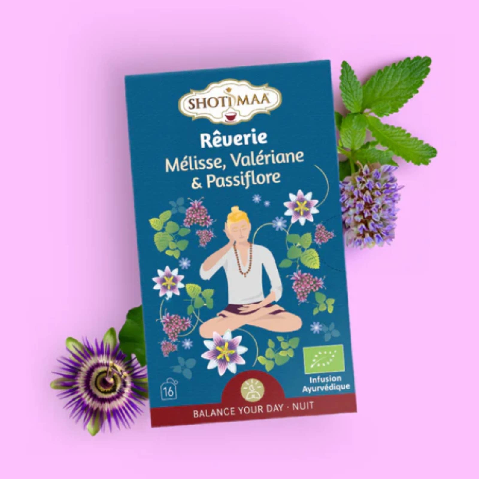 Zen'Arôme - Venta al por mayor Tés saludables/desintoxicantes - Té Herbal Orgánico Suave para la Noche — Infusiones relajantes y calmantes0