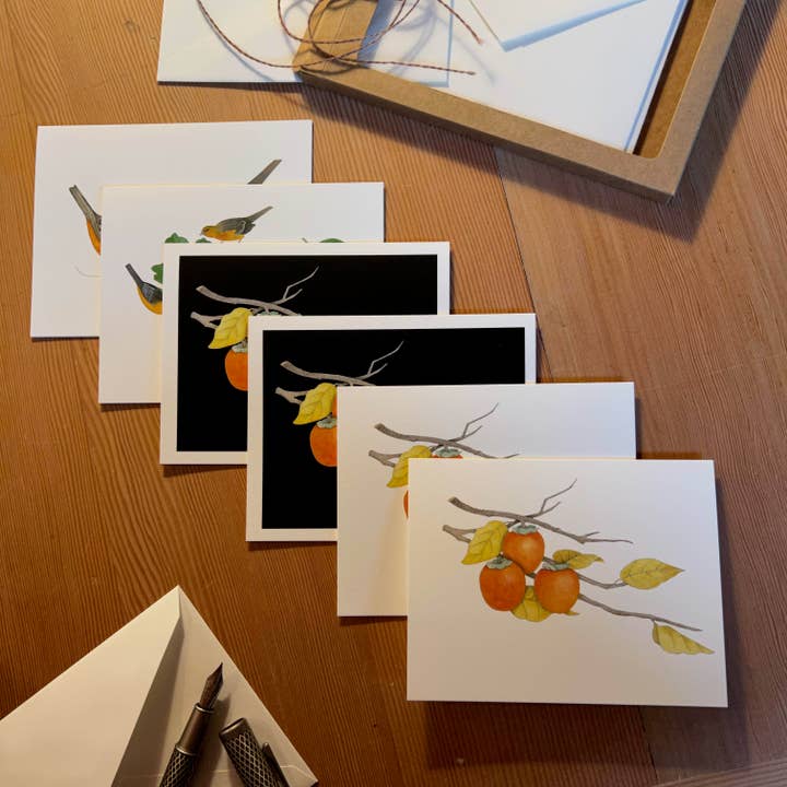 VMazzoni - Wholesale Stationery/Notecard Set - Boxed Botanical Note Cards Set of Six