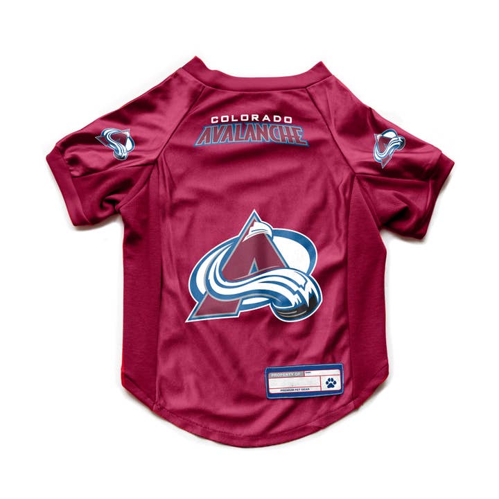 Little Earth Productions - Wholesale Pet Jersey - Dog - NHL Colorado Avalanche Pet Stretch Jersey