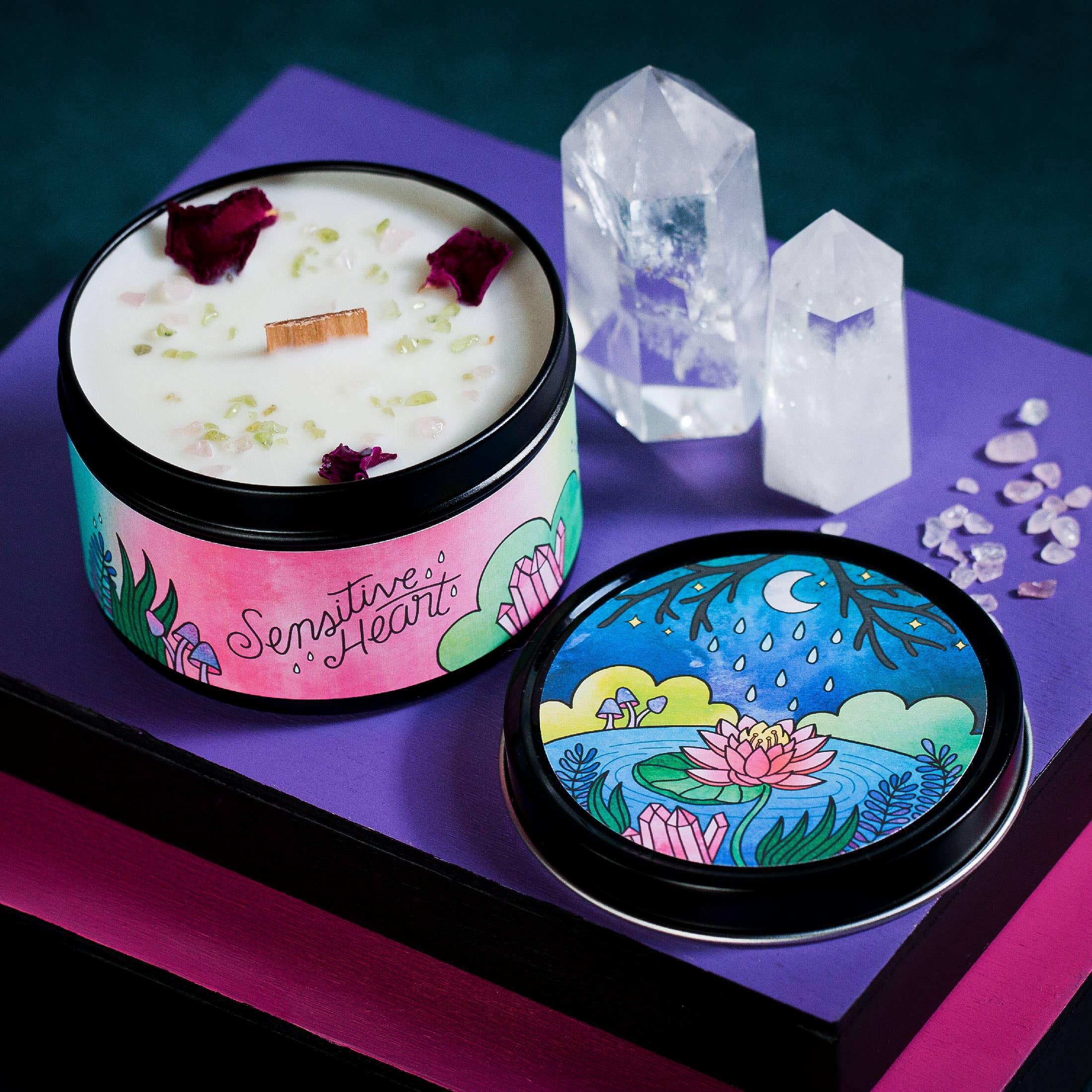 Rachel Beyer - Wholesale Travel Candles - Sensitive Heart Aromatherapy Candle - Floral & Citrus5