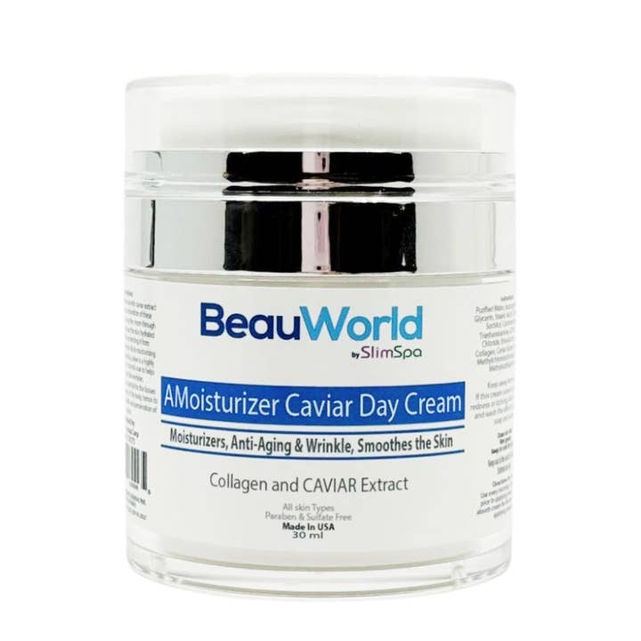 AMoisturizer Caviar Day Cream 50 ml.- Luxury Anti-Aging Moisturizer for wholesale by SlimSpa The Body Care Specialists