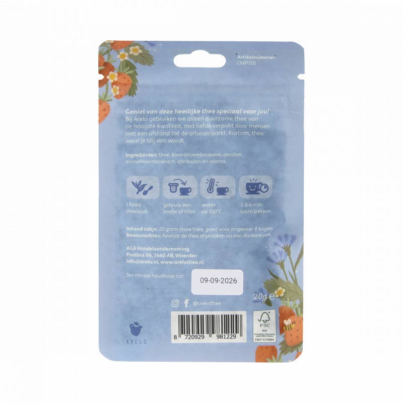 ARELO - Vendita all'ingrosso Tè sfusi - Tè Complimento « Sei un Campione »2