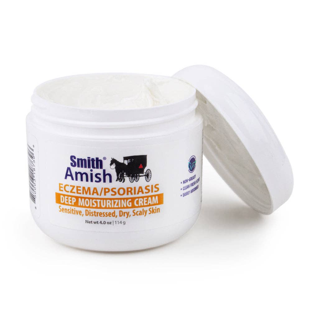 Smith Amish Creams - Wholesale Eczema Treatment - Smith Amish Eczema / Psoriasis Cream 4 oz jar1