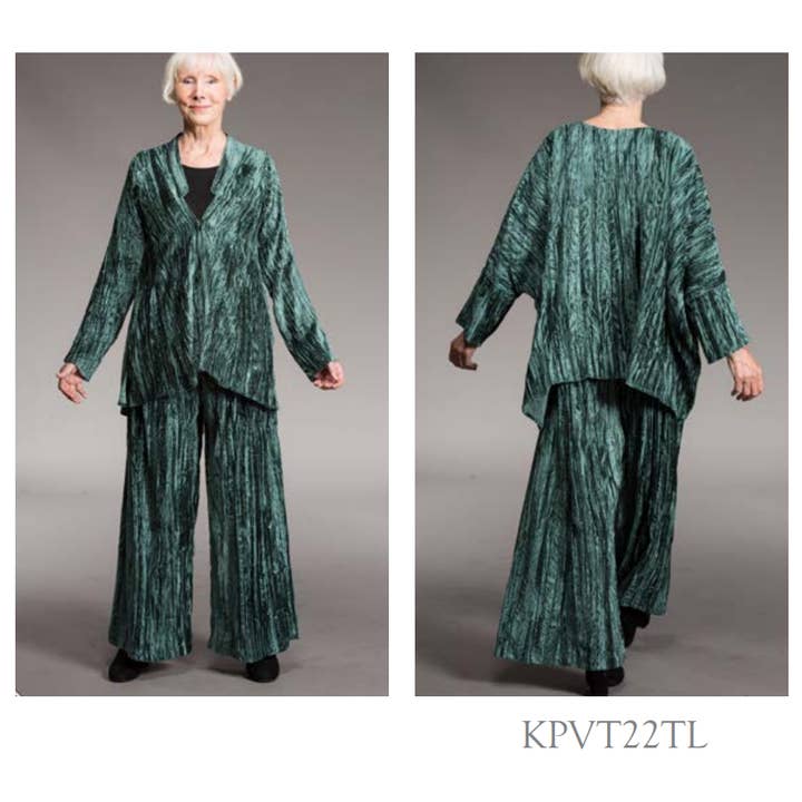 Kajol Pants - Crushed Velvet for wholesale by Paisley & Pomegranate