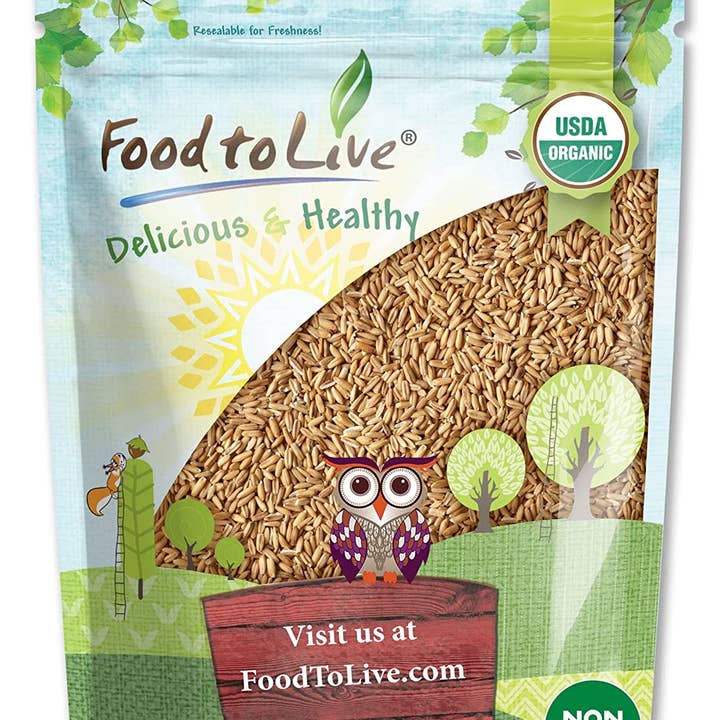 Food To Live - Vendita all'ingrosso Avena - Semole di avena biologiche — 100% cereali integrali, semi non OGM, crudi