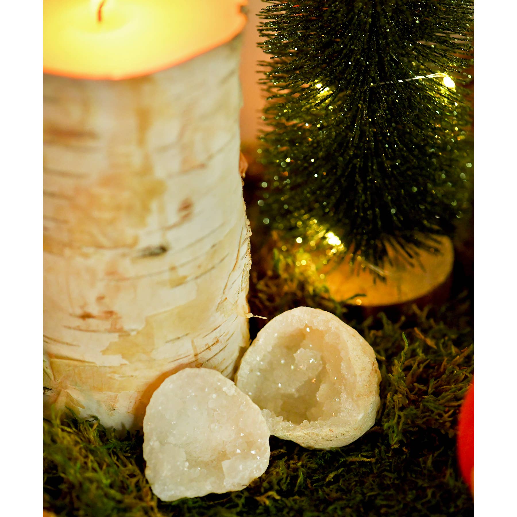 TOPS Malibu – wholesale Andlig sten/kristall – Magic Crystal Geode Surprise med lycka inuti3