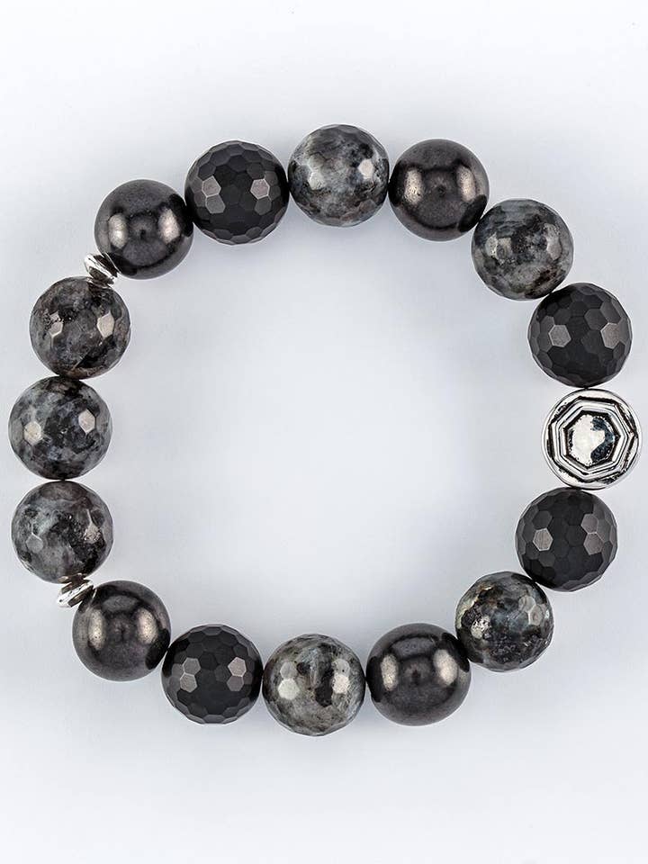 Shungite City #1 Wrist Mala for wholesale by Modern ŌM