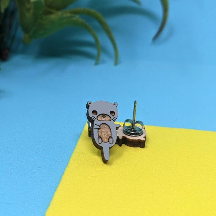 Unpossible Cuts - Wholesale Stud/Post Earrings - Otter Earrings