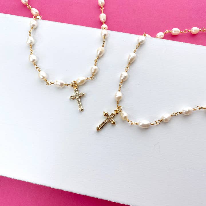 Taylor Shaye Designs - Wholesale Pendant/Charm Necklace - Jacee Cross Necklace1