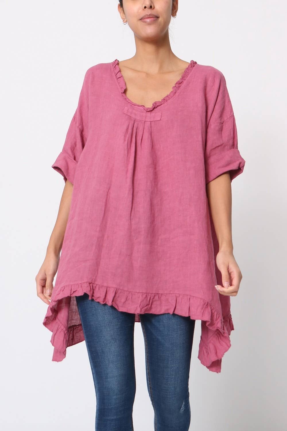 LÉA & LUC - Wholesale Tunic - Women's - 100% Linen Tunic REF.1076819