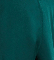 Liquorish Dark Green Midi Wrap Dress With Short Puff Sleeves for wholesale on Faire6