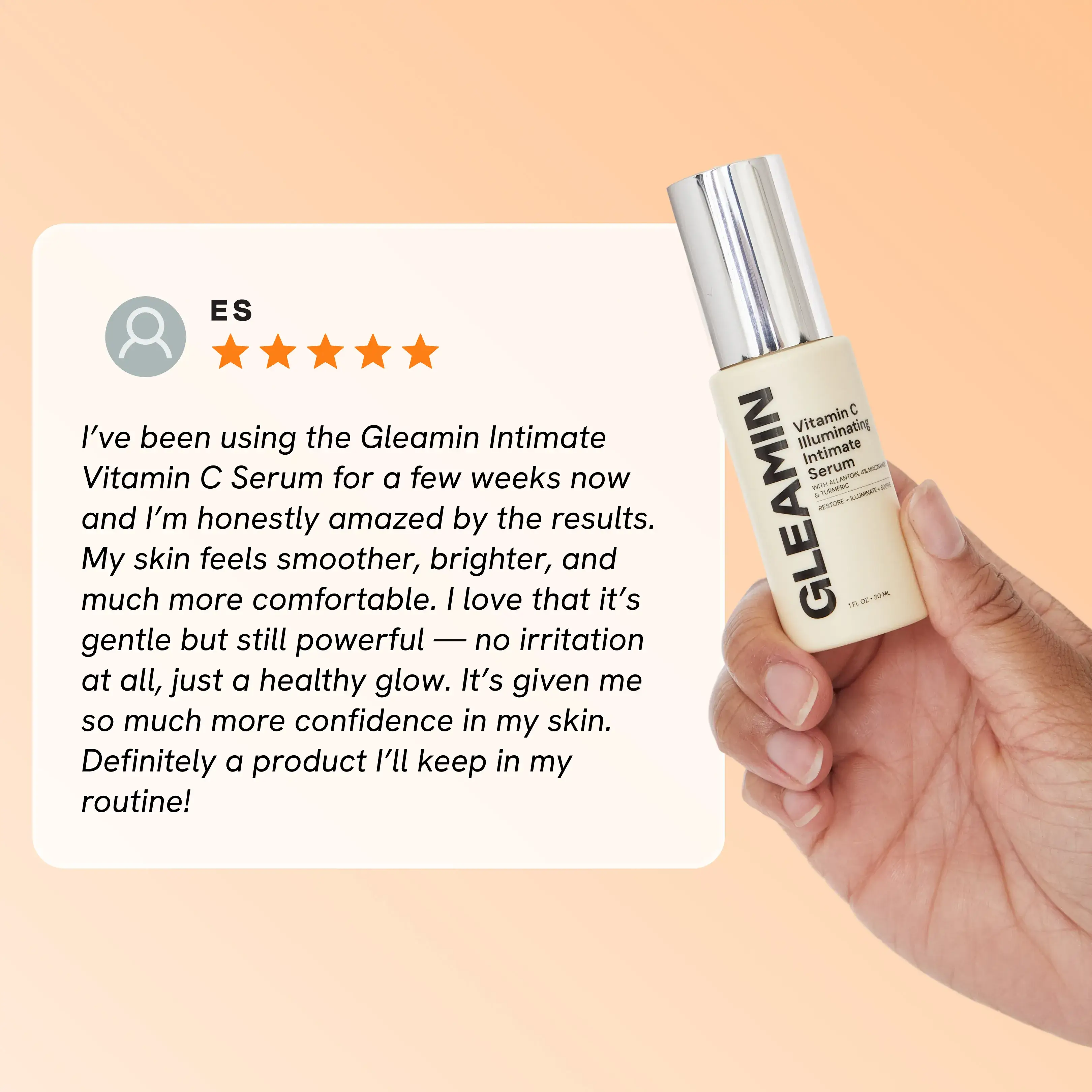 Gleamin - Wholesale Intimate Cleanser/Wipe - Illuminating Intimate Serum
8