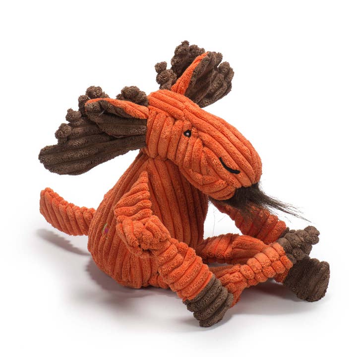HuggleGroup - Vente Peluche – chien - Jouet en peluche Morris Moose Knottie® pour chien