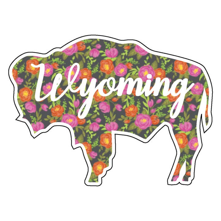 Roaming Buffalo Design Co - Wholesale Sticker - Wyoming Sticker Sample Pack4