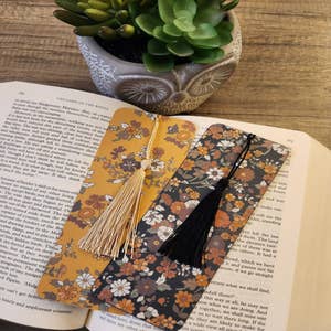 Set of 3 Boho Bookmarks With Tassels 