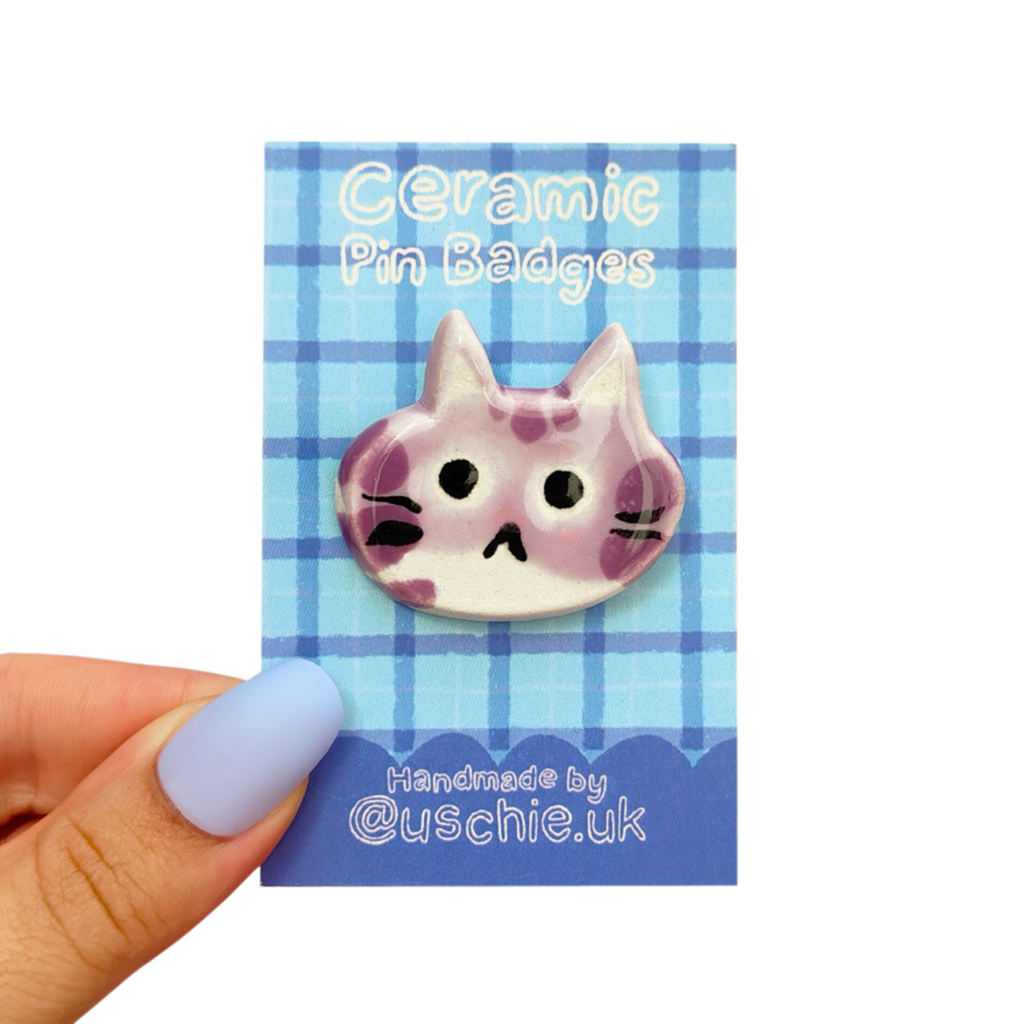 Mimo - Vendita all'ingrosso Spilla da bavero - Spilla in ceramica a forma di gatto6