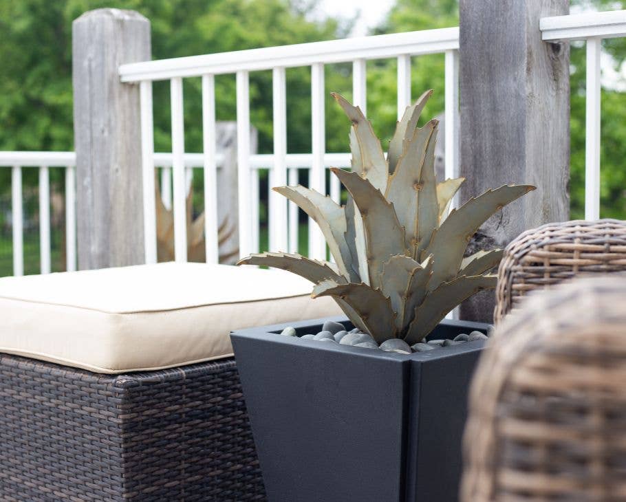 Desert Steel - Vente Plantes artificielles - Métal Américain Agave3