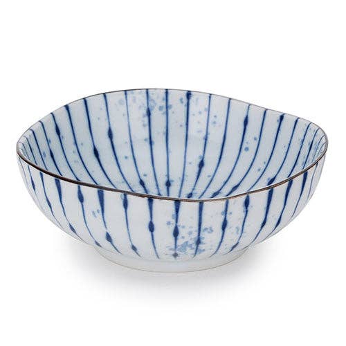 Fubuki Tokusa 20 oz ondiepe kom van 6,5 „D x 2,5 „H voor wholesale door Urban Tokyo