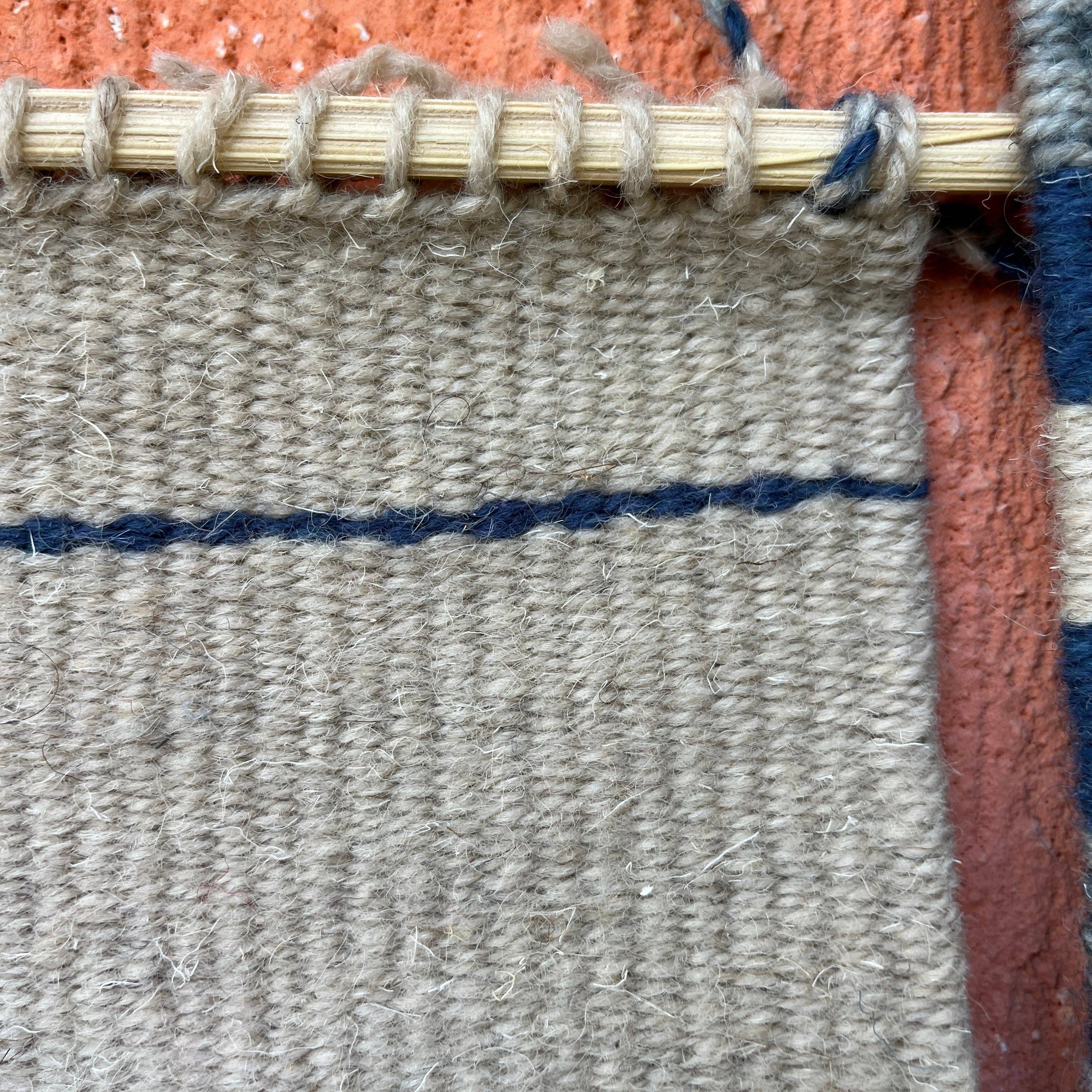 Woven With Hope - Wholesale Tapestry/Textile - Wall Hanging-Blue and Gray2