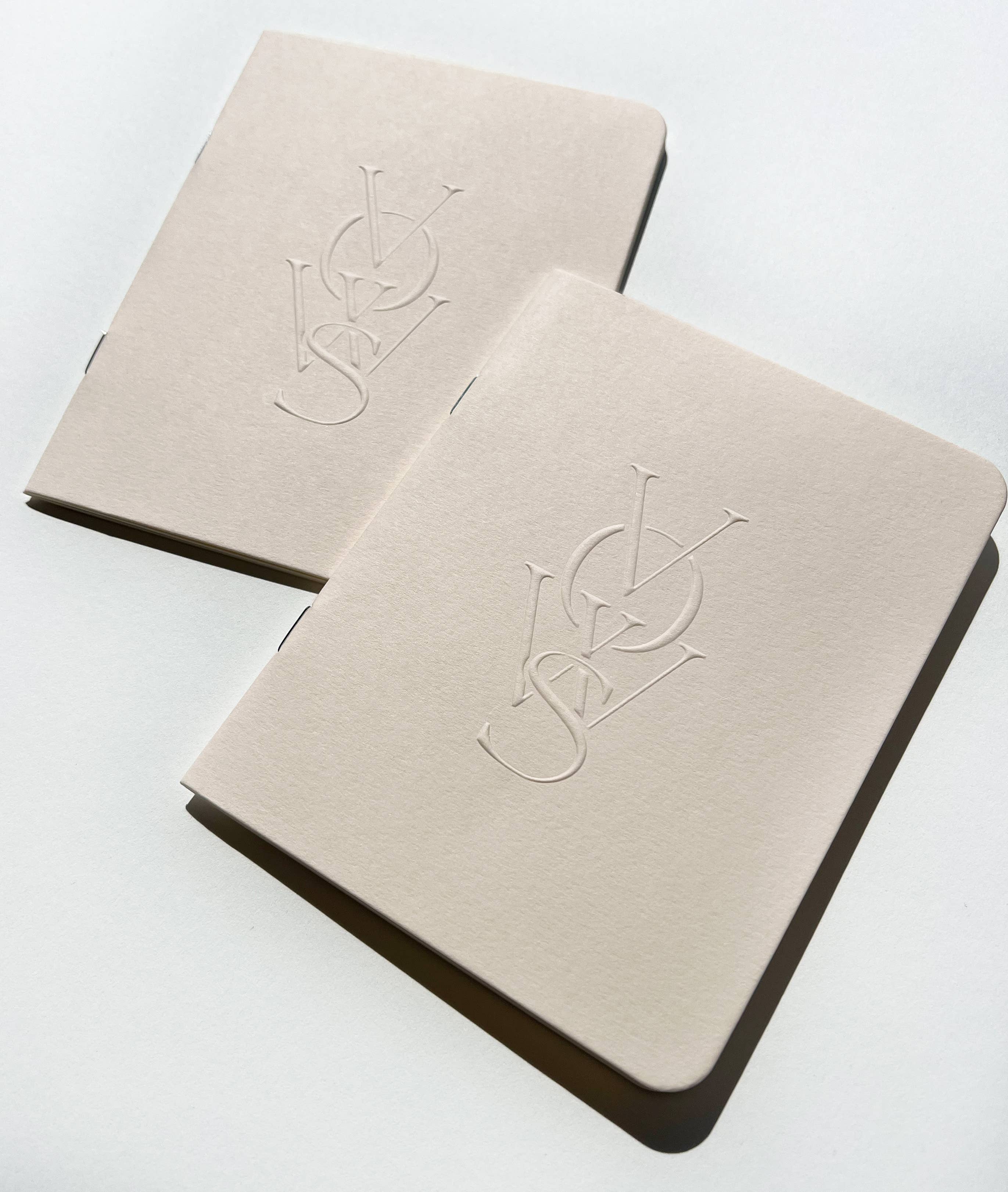 Sole Paper Co., LLC - Wholesale Journal/Diary - Luxe Embossed Vow Books, Set of 21