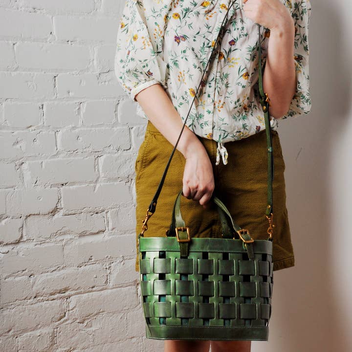 UPPDOO - Venta al por mayor Bolsa de asa- Mujer - Bolsa Venture Basket, color pino2