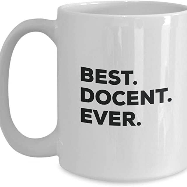 CustomHappy - Wholesale Coffee Mug - Docent Gifts, Best Docent Ever Mug, Gift For Docent1