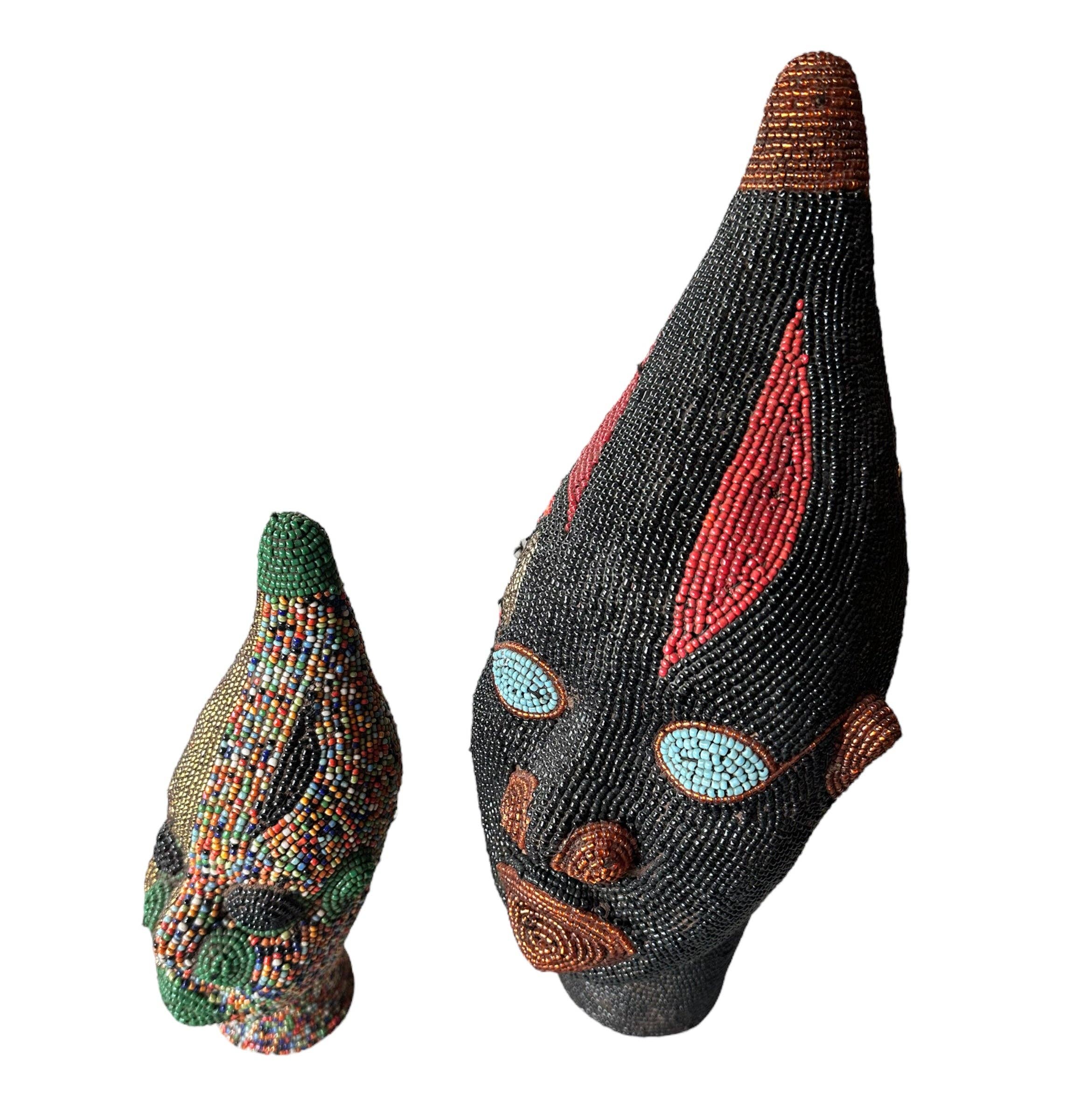 SOUK in the CITY - Wholesale Decorative Figurine - MEDIUM Bamileke Statues - new design15