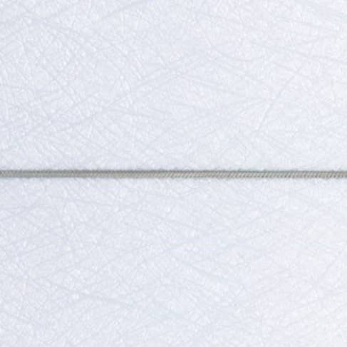 Squared snake chain necklace in white gold, 30 inch for wholesale by S&A Fashions