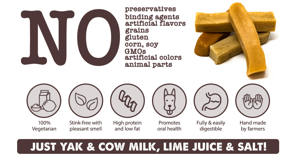 peaksNpaws - Wholesale Pet Treats - Dog - Premium Yak Milk Dog Chews - Small7