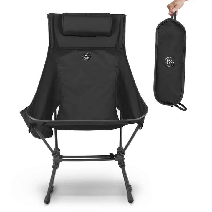YATTA LIFE - Wholesale Folding Chair - High Back Ultralight Folding Camping Chairs With Storage Pouches