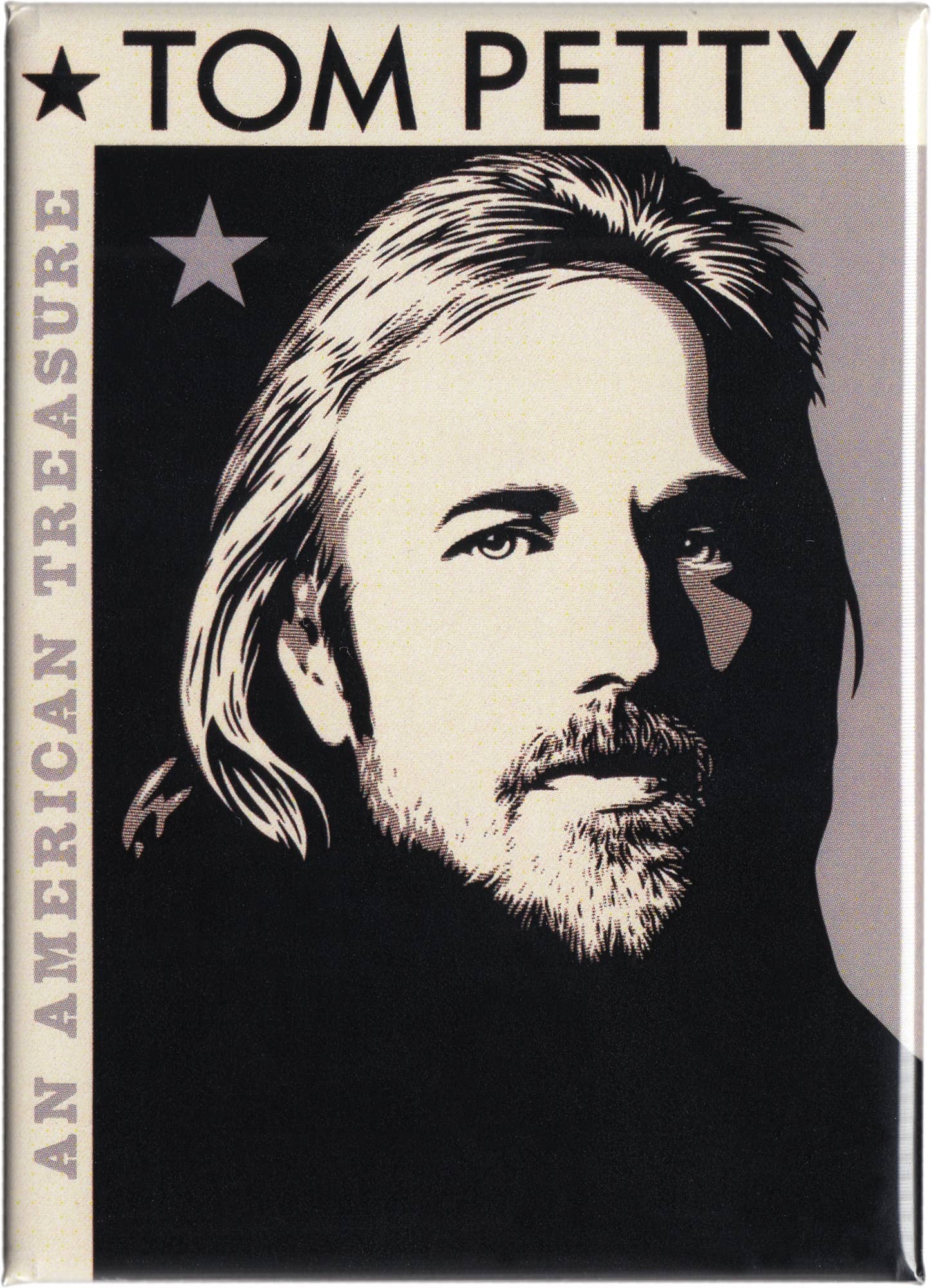 Square Deal Recordings & Supplies - Wholesale Magnet - Magnet - Tom Petty - An American Treasure - Rock Music 0