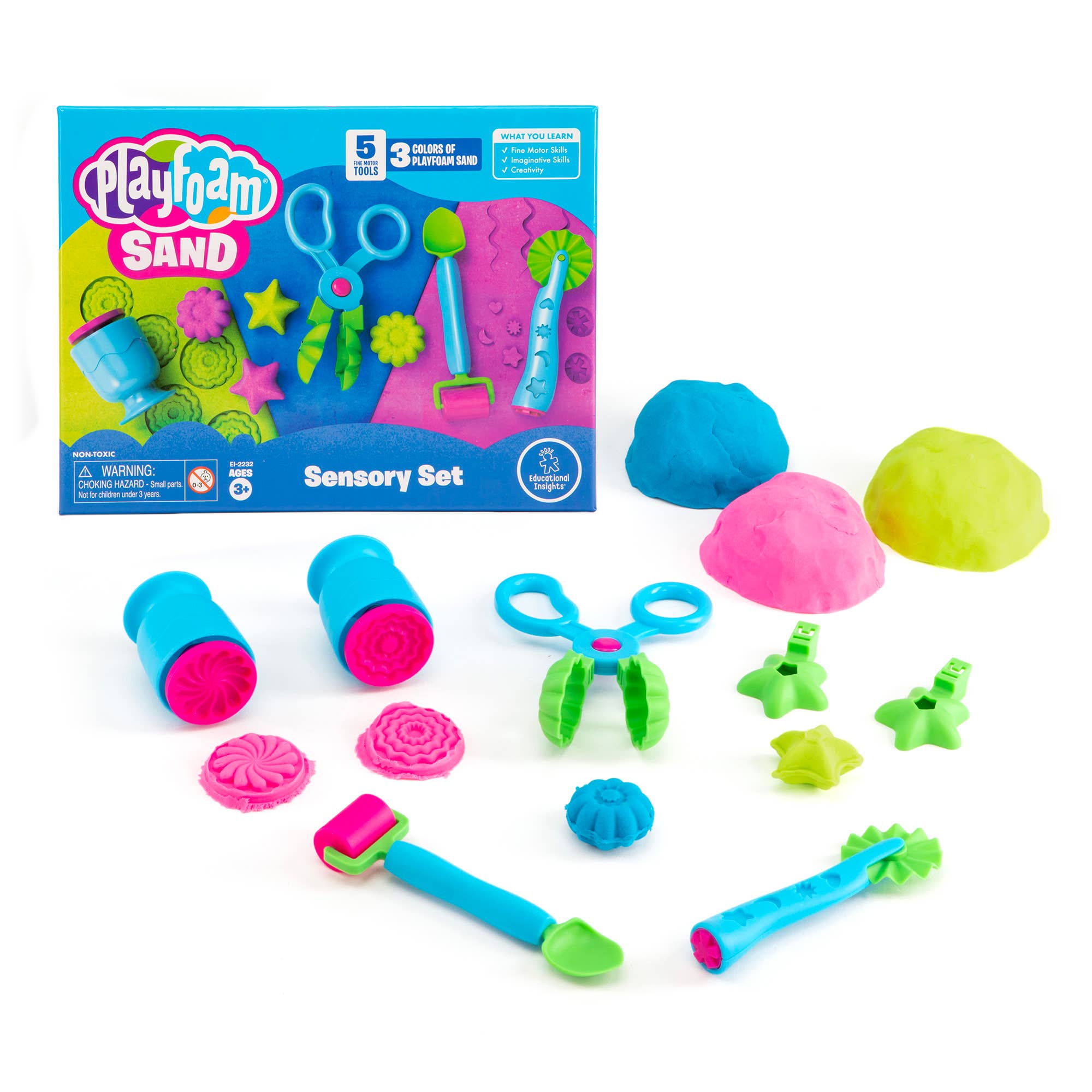 Learning Resources - Wholesale Toy Set - Kids - Playfoam® Sand Sensory Set2