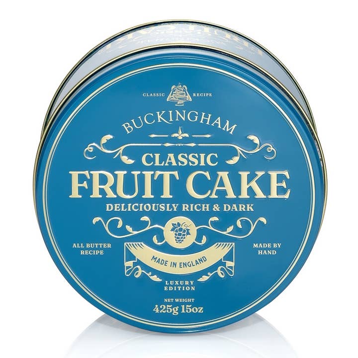 Buckingham Classic Fruit Cake 425g Vintage Gift Tin and other Purchase wholesale buttercream chardonnay. Free returns & net 60 terms on Faire trending on Faire.