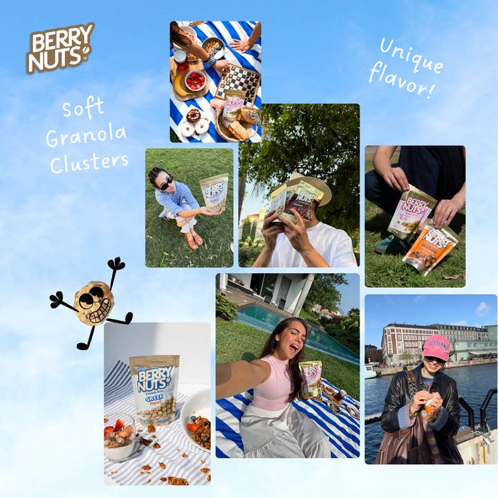 BERRY NUTS - Wholesale Granola - Berry Nuts® Greek Yogurt Taro Granola Bites 15 Pack (15x6.34 Oz)6