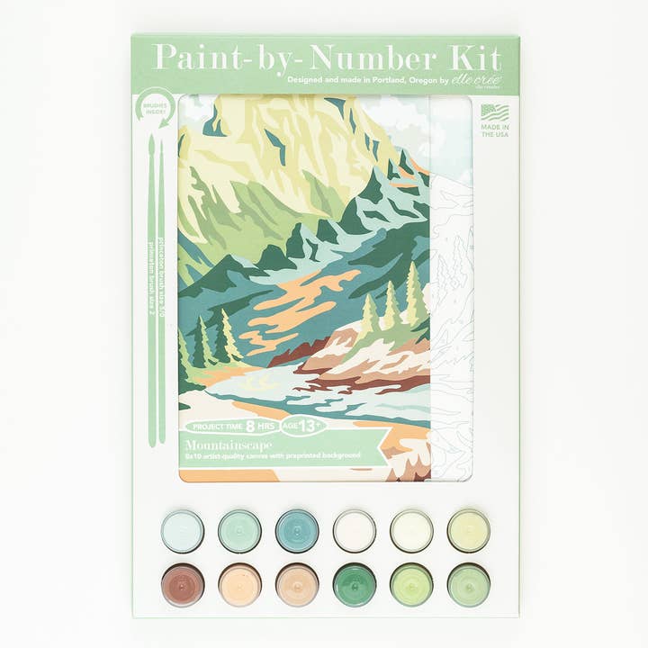 Mountainscape Paint-by-Number Kit and other Purchase Wholesale paint by number kit. Free Returns & Net 60 Terms on Faire trending on Faire.