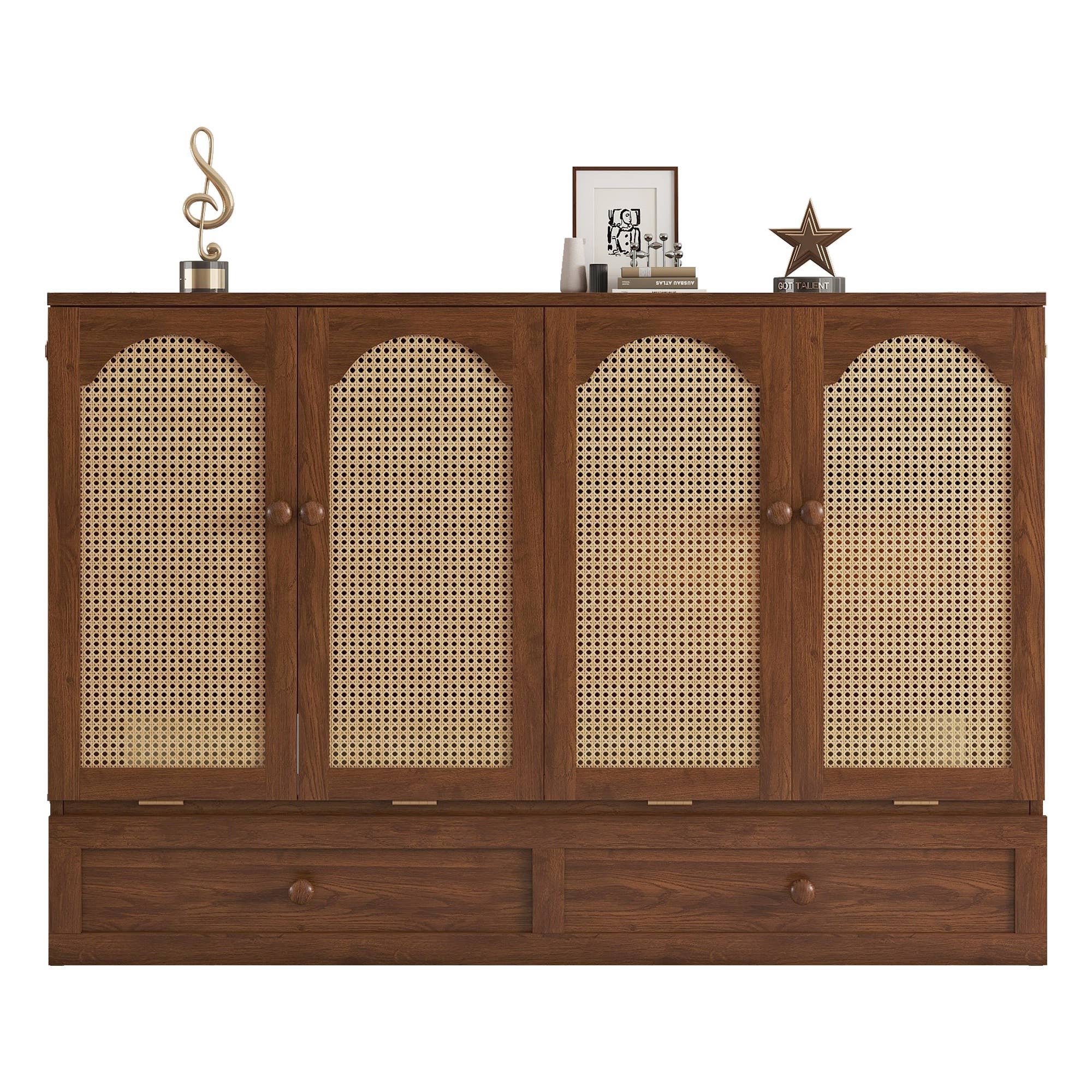 39F Inc. - Wholesale Bed - Queen Size Murphy Bed, Pine Wood Cabinet Bed w Power Station27