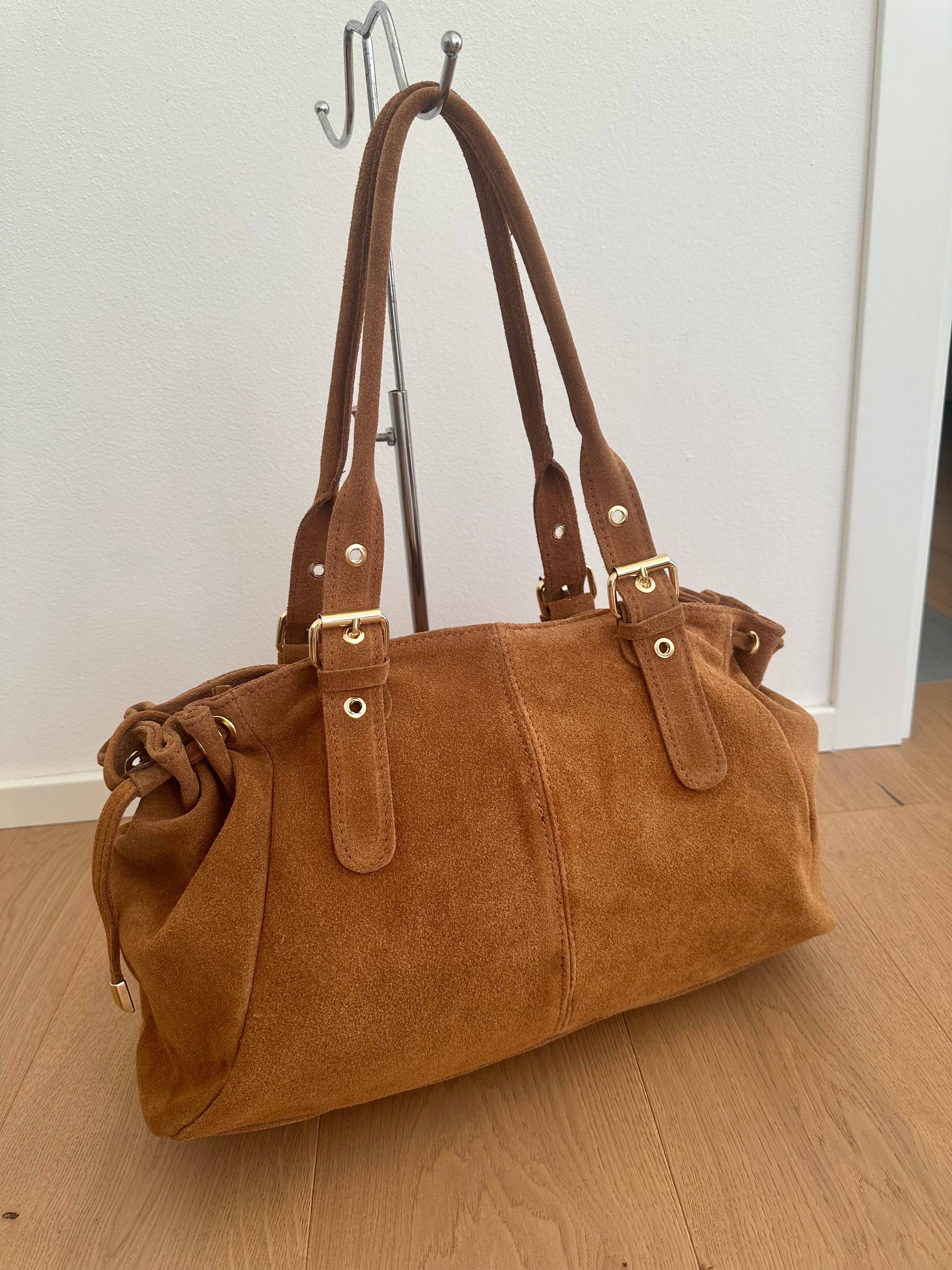 Zhade - Wholesale Schoudertas - Dames - ISABEL groot - suède9