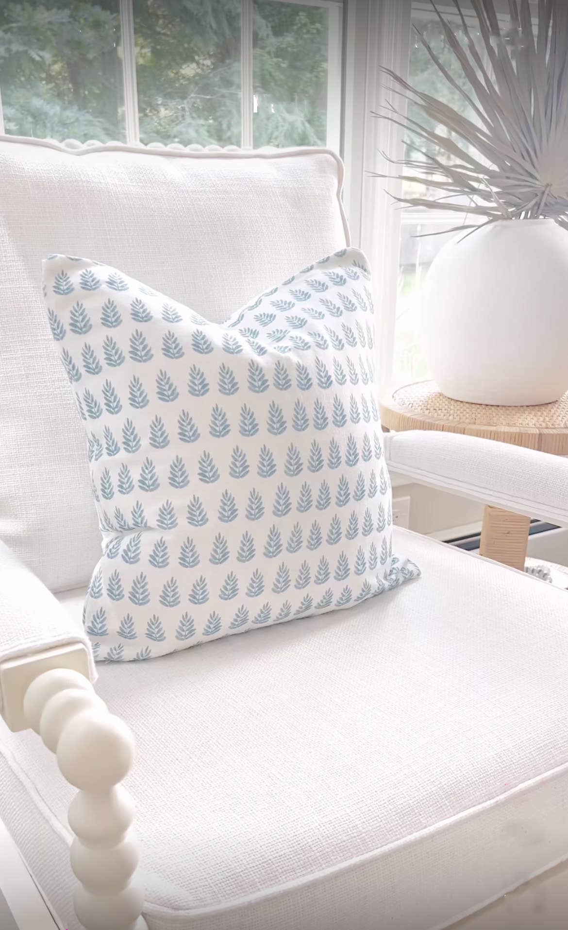 Sweet Pea And Whimsy – wholesale Dekorativ kudde – Överdrag för kudde med blocktryck3