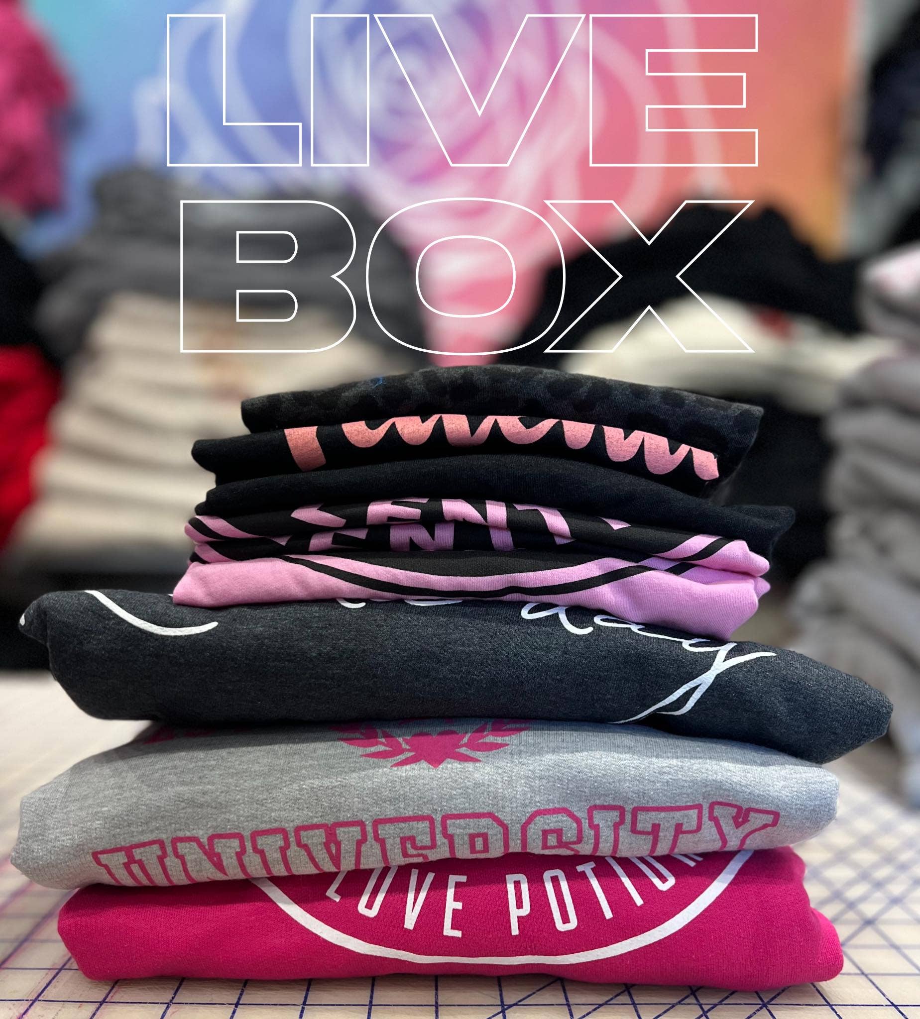 Exclusive Thredz - Wholesale Screen Printed T-Shirt - Women's - GRAPHIC TEE SAMPLE/LIVE BOX3