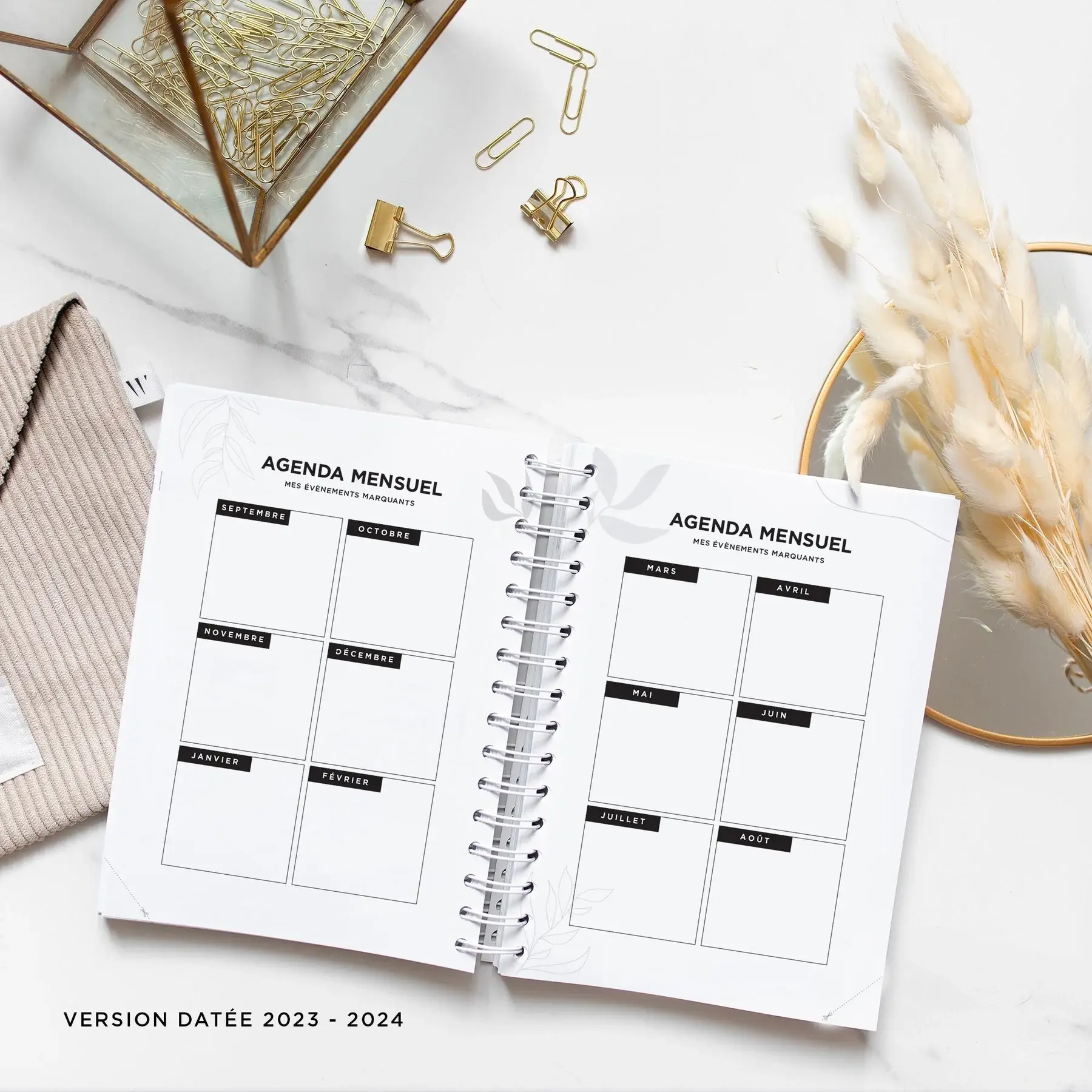 Women Warriors – wholesale Planerare – Never Give Up 360 - Golden Bird daglig planeringskalender5