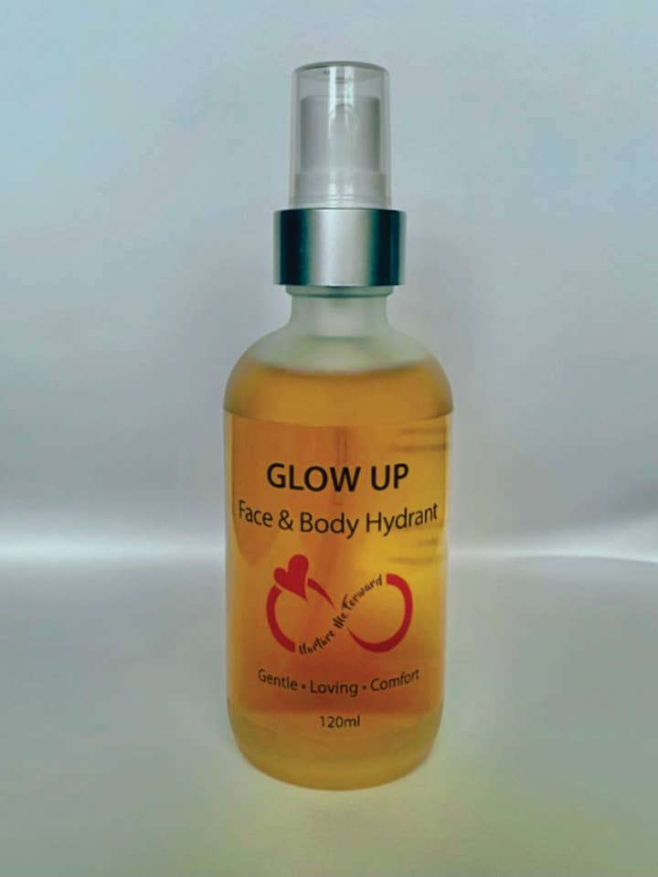 GLOW UP
FACE & BODY HYDRANT for wholesale by Nurture Me Forward