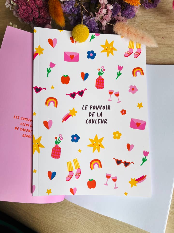 Caderno Poder da Cor por atacado de Petit Coq