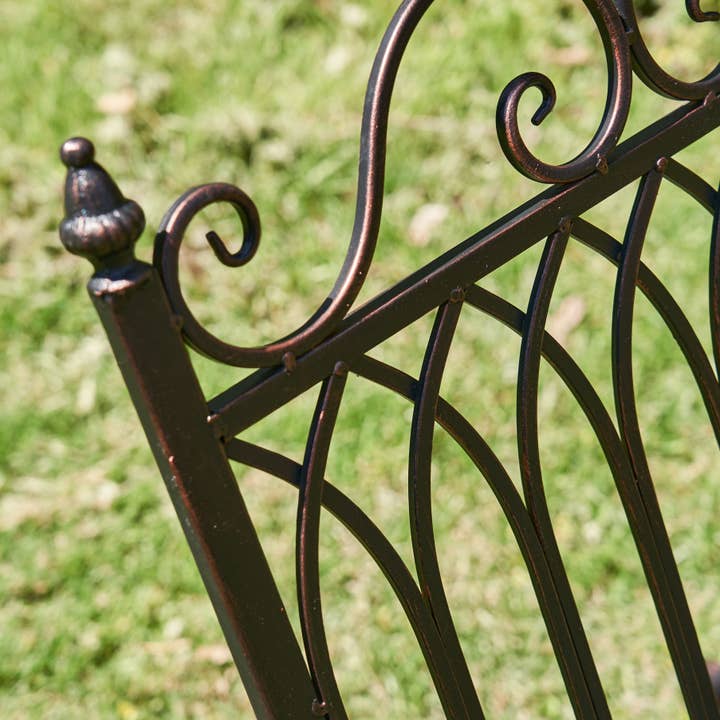 Zaer Ltd. International - Wholesale Bench - Iron Rocking Garden Furniture "Tatiana" Collection- 4 Option12