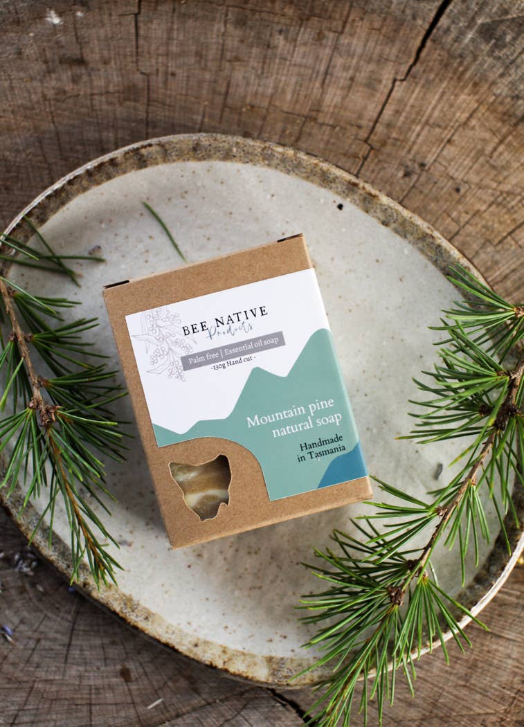 Bee native products - Wholesale Bar Soap - Mountain pine natural soap