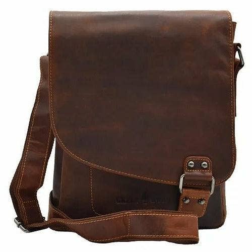 Greenwood Leather - Wholesale Shoulder Bag - Unisex - Leather Shoulder Bag Torquay - GW836