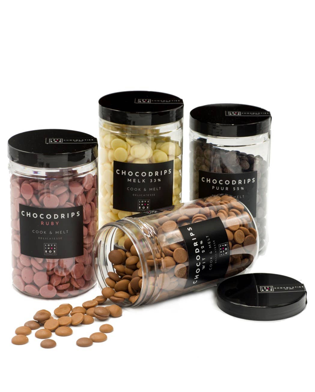 Love in a Box Chocolatier - Wholesale Chocolate - Chocolate Drips Dark - Cook & Melt Dark Chocolate 2