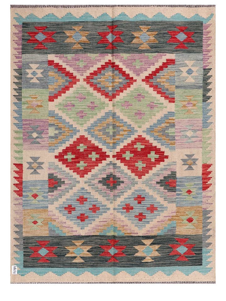 Maimana Afghanistan Kilim Teppich - 198 x 151 cm für den Großhandel von Imaco Rugs