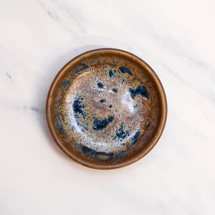 Melike Carr - Vente Plateaux à bijoux - Plats à anneaux en céramique, glaçures cristallines6