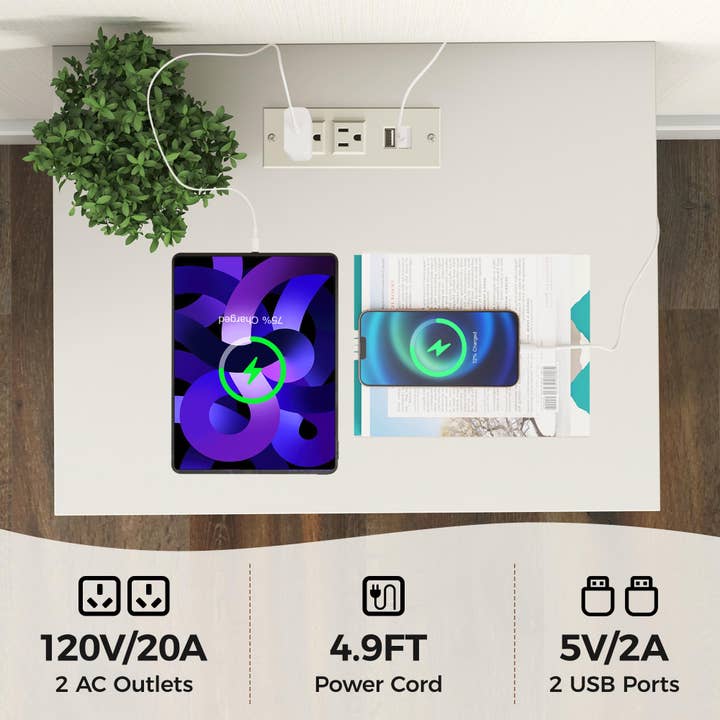 Heynemo - Wholesale Cabinet - Fluted Nightstand Set of 2 with Charging Station3